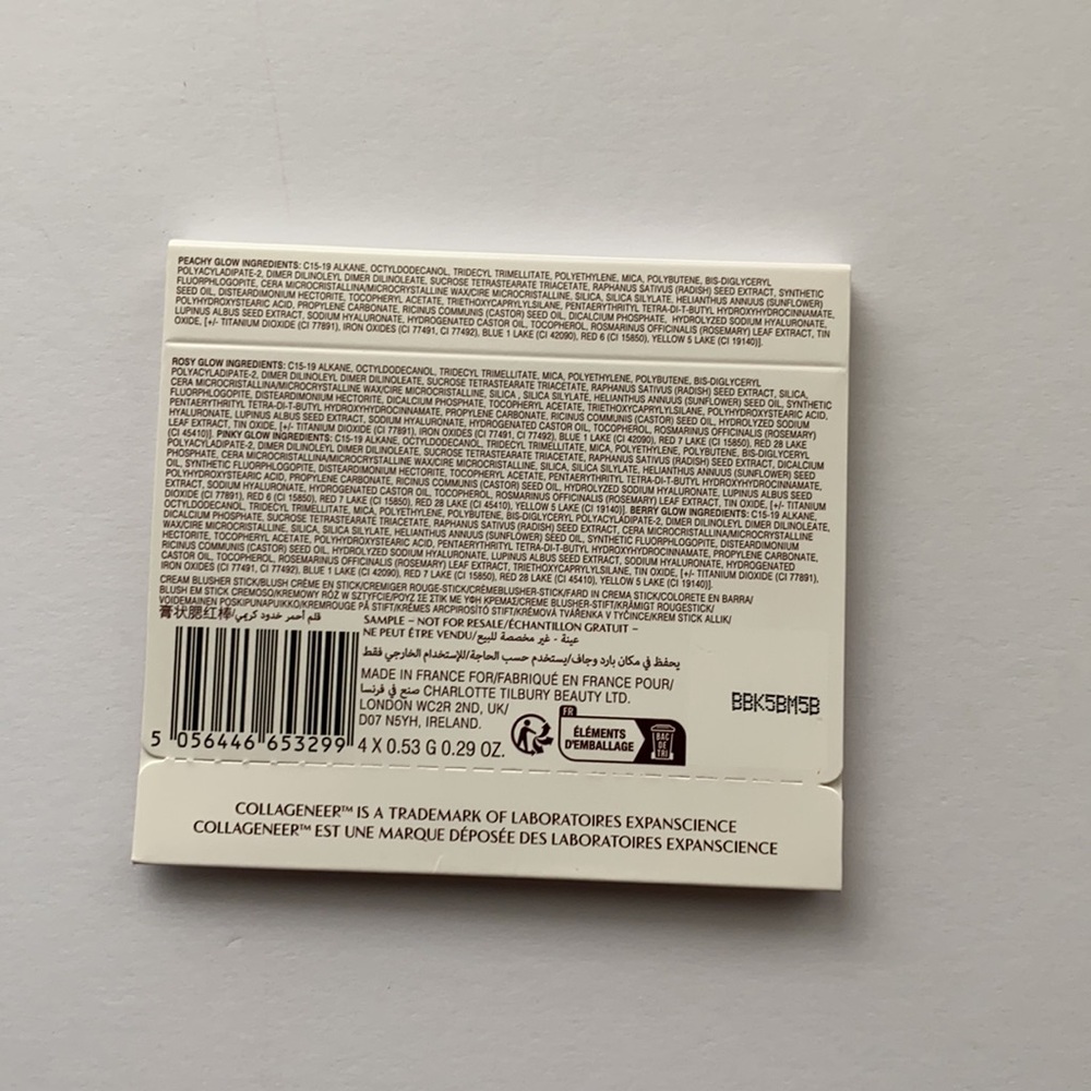 Charlotte Tilbury Unreal Blush Healthy Glow Stick SAMPLE - Picture 5 of 6